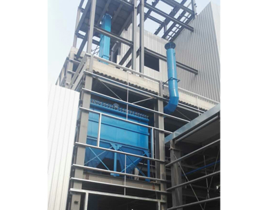 南京玻璃廠破碎車間袋式除塵器